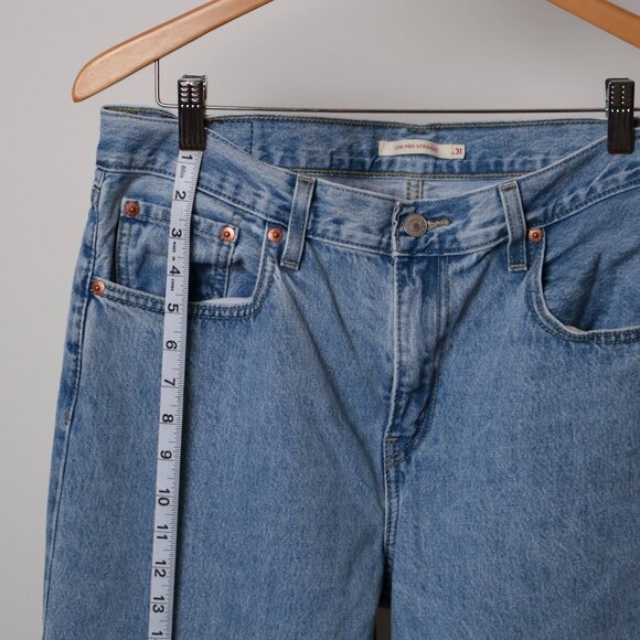 Levi's Low Pro Straight Jeans - Picture 7 of 8